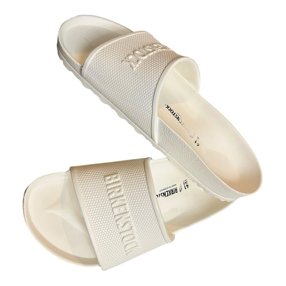 Birkenstock Classic White Slides - Picture 3 of 7